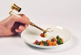 At This Experimental Culinary Event The Cutlery Is High Art Culinary Events Gastronomy Food Themes