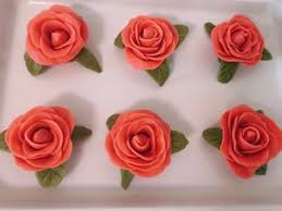桃山皮玫瑰花月饼的做法步骤图 怎么做好吃 leibaobao00 下厨房 flowers moon cake rose