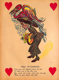 Many victorian valentine's cards, including the beautiful 'barometer of love' card above, incorporate paper lace in their design. Vinegar Valentine Cards Victorian Jk Flashbak