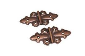 These hinges can be easier to install. Butterfly Hinges Cabinet Flush Mount Hinge Surface Hinge Antique Furniture Hinge Ebay