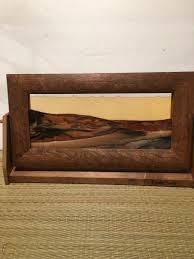 Uses include but are not limited to orange dye. Exotic Sands William Taber Park City Utah Sand Art Co Wood Frame Signed 1843856007