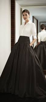 Taffeta Skirt Simple White Shirt Fabulous Fashion Ball Skirt Beautiful Outfits