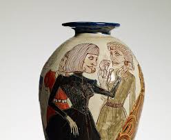 Grayson perry (born chelmsford, essex 1960) is one of britain's most acclaimed contemporary artists, known for his ceramic works, sculptures in iron and brass, drawings, prints and tapestries. Grayson Perry The Pre Therapy Years The Holburne Museum