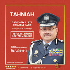 To date, the government is moving towards ease of doing business for everyone in the. Salihin On Twitter Salihin Mengucapkan Sekalung Tahniah Kepada Datoabdullatif Atas Pelantikan Sebagai Ketua Pengarah Kastammalaysia Jkdm Yang Baharu Semoga Jkdm Terus Unggul Ke Arah Pentadbiran Kastam Bertaraf Dunia Di Bawah Kepimpinan Dato