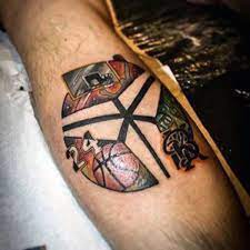 Basketball Tattoos Inkdoneright Com Basketball Tattoos Tattoos For Guys Tattoo Designs Men