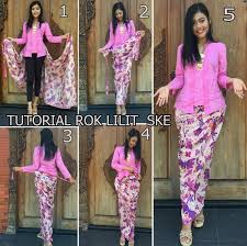 Tutorial Rok Lilit Batik Dress Batik Kebaya Batik Skirt