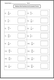 Fraction worksheets for kids of grade 3, grade 4 and grade 5. Times Tables Worksheets Fractions Worksheets Fractions Simplifying Fractions