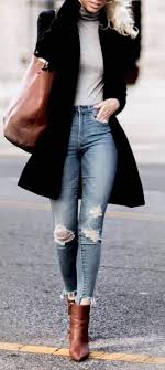 Winter Dresses With Denim 50 Best Outfits Winterdresses Dresses Outfits2019 Cute Winter Outfits Outfits Invierno Winter Outfits