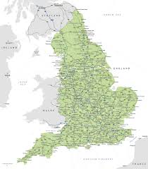 Mapa politico inglaterra gales irlanda norte esocia diario londinense. Grande Detallado Mapa De Carreteras De Inglaterra Con Ciudades Inglaterra Reino Unido Europa Mapas Del Mundo