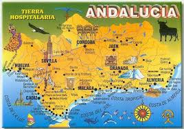 7 timmar och 5 minuter. Map Of Andalucia Spain From Disneydiddl Andalucia Spain Andalusia Spain Andalucia