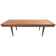 See more ideas about coffee table, diy coffee table, diy furniture. Mid Century Modern Slat Bench Coffee Table For Sale At 1stdibs