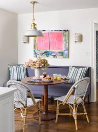 Homfy 5 piece dining table set 47 inch wooden tabletop table with 4 chairs small space table & chairs for breakfast nook, kitchen, dining room (retro) $149.99. 21 Breakfast Nook Ideas For A Cozy Start To Your Day Better Homes Gardens