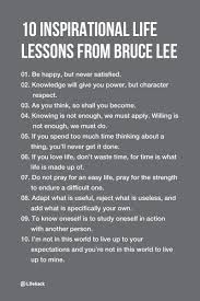 10 Inspirational Life Lessons From Bruce Lee Bruce Lee Quotes Inspirational Life Lessons Inspirational Quotes Motivation