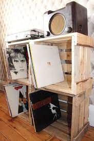 Pin By J I On M I S C Diy Vinyl Storage Vinyl Record Storage Diy Vinyl Record Furniture