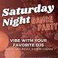 Saturday Night DJ Dance Party event in Durham, NC