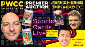PWCC Live: January 2024 Premier Auction Extended Bidding Coverage