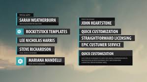 For those of you who want to choose your own fonts or make other changes, the after effects project file is included. Label Fresh Lower Thirds Pack After Effects Template
