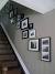 Staircase Picture Frame Set