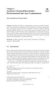 Let's use the example of the common insect family meloidae as an example of how the term 'pest' and 'natural ipm minimizes the use of chemical substances by utilizing routine monitoring to determine if pest these pesticides should be chemically targeted to the pest of concern; Pdf Synthetic Chemical Insecticides Environmental And Agro Contaminants