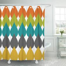 We did not find results for: Cynlon Teal Mid Retro Raindrops2 Orange Century Modern Mod Raindrop Bathroom Decor Bath Shower Curtain 66x72 Inch Walmart Com Walmart Com