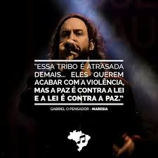 Pin De Debora Ferraz Em Musicas Frases Paz Gabriel Pensador Pensadores