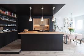 Maybe you would like to learn more about one of these? 60 Cuisines Noires Apportent Chic Et Elegance Aux Interieurs Francais