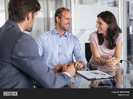 The job of a financial advisor is interesting and is built around helping others handle their finances, specifically, investments and savings. Mature Smiling Couple Image Photo Free Trial Bigstock