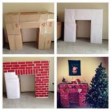 Kamin Aus Kartons Weihnachten Hacks Diy Weihnachtsdekoration Weihnachten Handwerk