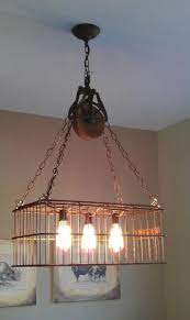 This is an absolutely stunning staircase chandelier that will not only give your home the brightness that you need, but you will definit. 15 Awesome Staircase Lighting Ideas Rustic Lighting Basket Lighting Diy Lighting
