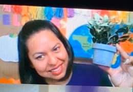 Thank you Veronica Gonzales for nominating me!!! Name: Mrs. Monica Valentin  Grade: 1st Subject: Reading Years Teaching: 2 years Favorite color:  Yellow&purple Favorite candy: Kit Kat Favorite snack: beef jerky, chips  Favorite