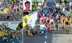 Fabio jakobsen injuries / fabio jakobsen cycling first race since crash cceit news. Jakobsen Thanks Trauma Doctors For Saving His Life After Poland Horror Crash Left Him In A Coma Daily Mail Online