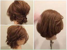 結婚式にも ショート ボブ丈ヘアのおよばれアレンジ10選 ボブ アレンジ ショート アレンジ 結婚式 ショートボブ 結婚式