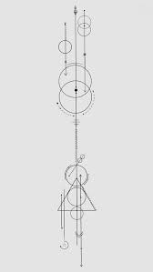 The Meaning Of This Tattoo Is About Family Friend And The Relation Between Them Geometric Tattoo Design Geometric Tattoo Meaning Spine Tattoos For Women