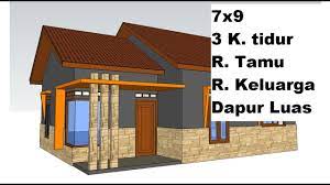 Denah pondasi rumah ukuran 6x12, denah rumah 3 kamar ukuran 6x12, rumah minimalis 2 lantai ukuran 6x9, desain rumah minimalis 2 lantai. Rumah Minimalis 3 Kamar Tidur Youtube