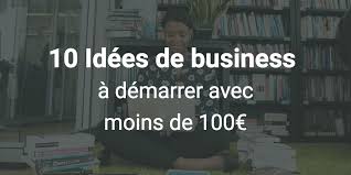 Ressources pour la création et la gestion d'entreprise. 10 Idees De Business A Demarrer Avec Un Petit Budget