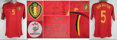 Belgien trikot 2020 kaufen neues adidas trikot zur em 2020. Daniel Van Buyten 16 08 2006 Gegen Kasachstan Agon Sportsworld