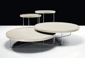 Find great deals on ebay for modern coffee table set. Adelphi Nesting Coffee Tables In Leather Kaza Modern Furniture