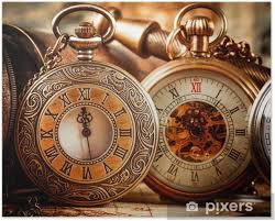 Waltham lady's multi color vintage pocket watch sold out Vintage Pocket Watch Poster Pixers We Live To Change