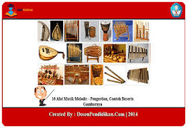 Jenis alat musik indonesia dengan berbagai cara memainkannya misalnnya jenis alat musik pukul, petik, tiup,gesek, goyang dan sebagainya. 16 Alat Musik Melodis Pengertian Contoh Beserta Gambarnya