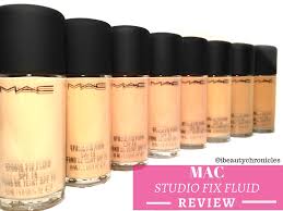 Beauty Chronicles Mac Studio Fix Fluid Spf 15 Review