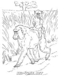 This baboon coloring pages will helps kids to focus while developing creativity, motor skills and color recognition. Baboon Monkey Animals Coloring Book Page Sheet 15 Kids Time Fun Places To Visit And Free Coloring Book Pages Printables