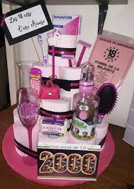 Pour Les 18 Ans De Ma Filleule Un Gros Gateau De Papier Toilette Etce Ces Petits Accesoires Humorist Idee Cadeau 18 Ans Cadeau 18 Ans Idee Anniversaire 18 Ans