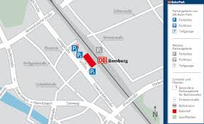 Er ist ein wichtiger knotenbahnhof für nahverkehrszüge. Parkplatz Bahnhof P2 Links Parken In Bamberg