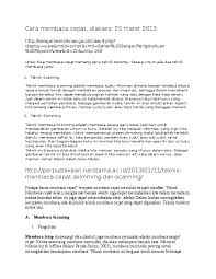 Pertanyaan tentang teknik membaca cepat. Doc Cara Membaca Cepat Moeh Hady Academia Edu