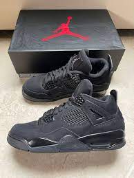 Nike Air Jordan 4 Retro Black Cat 2020 Size 9 Vnds Rep Box
