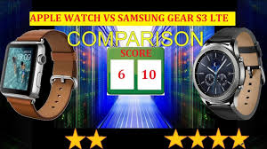 Samsung Gear S3 Classic LTE VS Apple ...