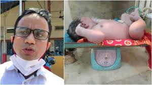 Delayed delivery performed successfully at Silchar Civil; “newborn weighing  5.2 kg is unique,” Dr. Afsar