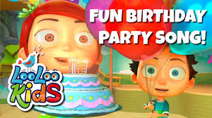 Happy Birthday Fun Birthday Party Song Youtube