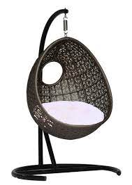 fauteuil oeuf suspendu bean swing ayunan rotan kemewahan