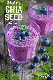 Super Antioxidant Blueberry Chia Seed Smoothie Easy To Prepare Recipe Recipe Chia Seed Smoothie Chia Seed Smoothie Recipes Blueberry Smoothie Recipe
